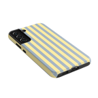 Coastline Stripes | Blue & Yellow Case