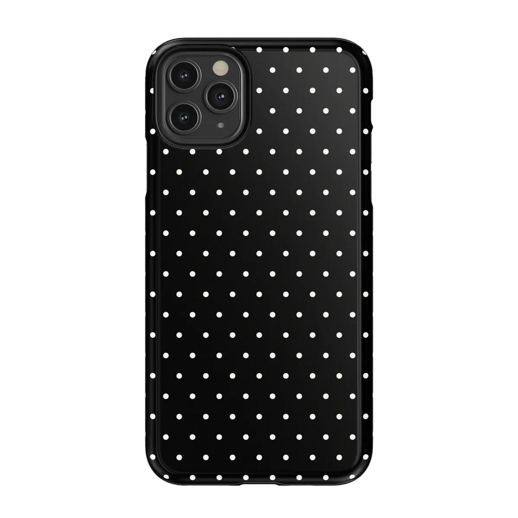 On the Dot | White Polka Dot Case