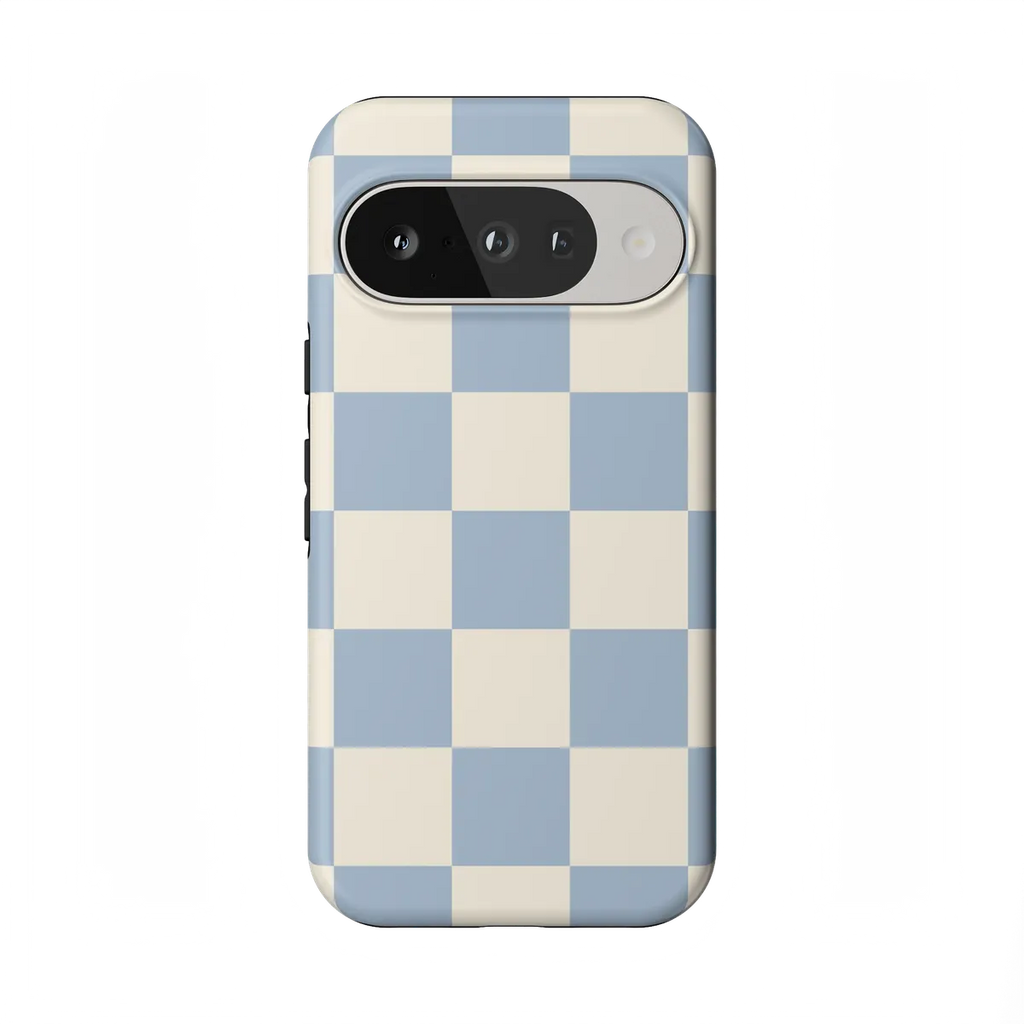 Fit Check | Light Blue Checkerboard Case