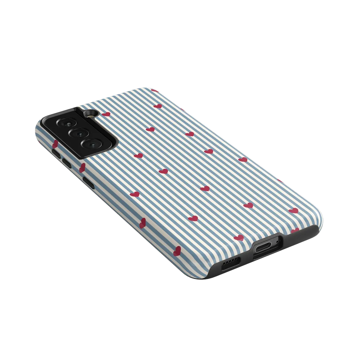 Love Lines | Blue Stripes Case