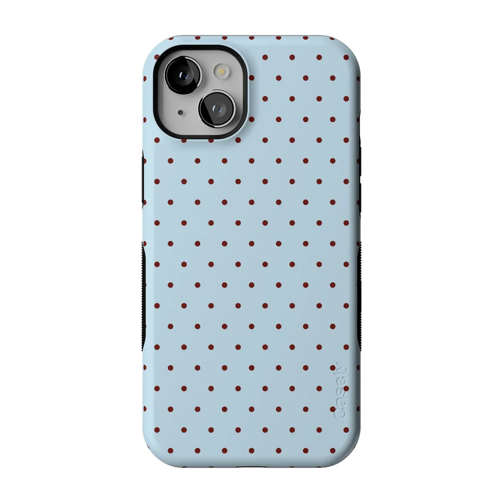 On the Dot | Blue Polka Dot Case