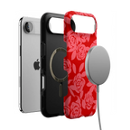 Final Rose | Red & Pink Floral Case