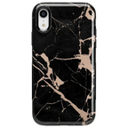 Hidden Gem | Rose Gold and Black Marble Case
