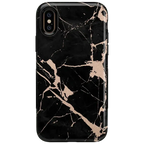 Hidden Gem | Rose Gold and Black Marble Case