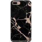 Hidden Gem | Rose Gold and Black Marble Case