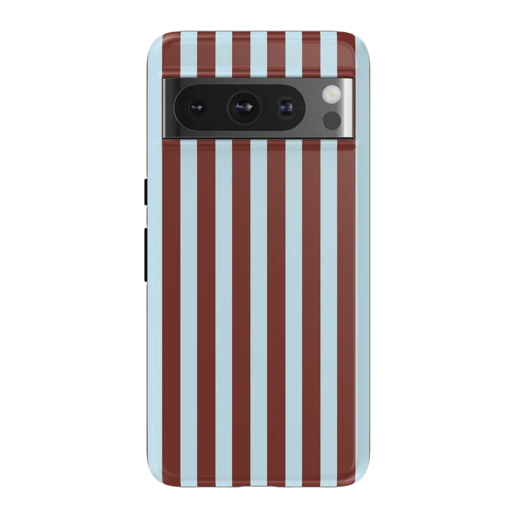 Sunday in Brooklyn | Blue Stripes Case