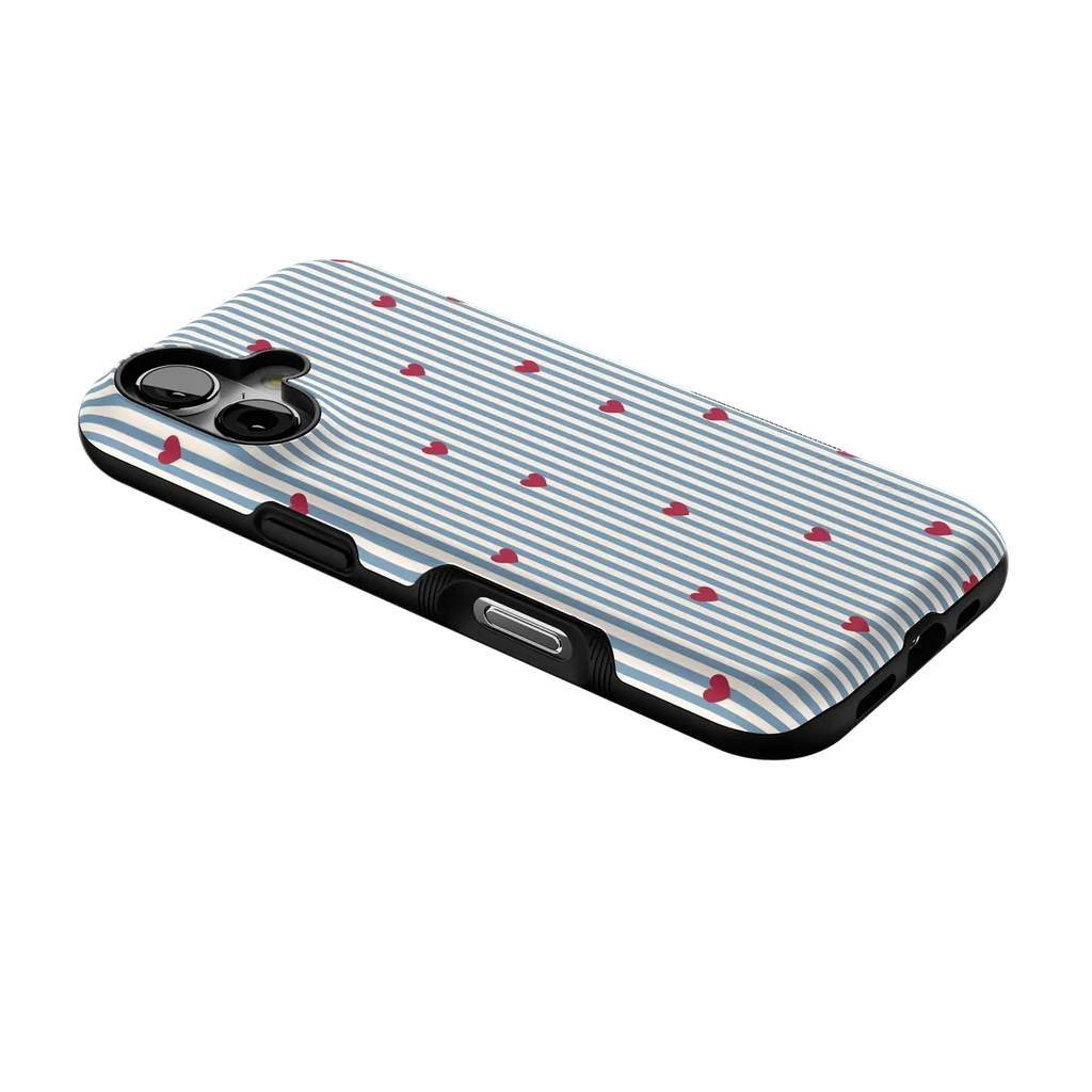 Love Lines | Blue Stripes Case