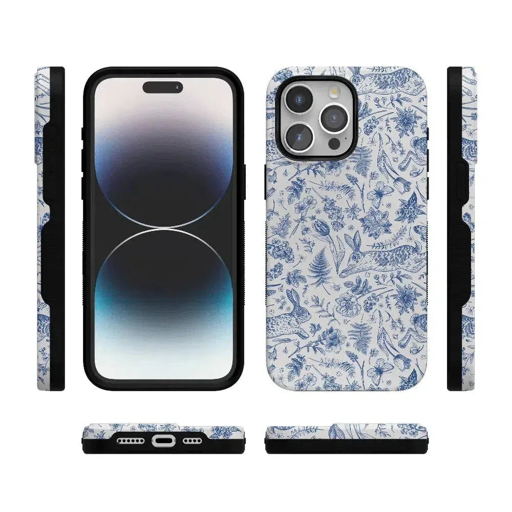 Hop & Bloom | Bunny Toile Case