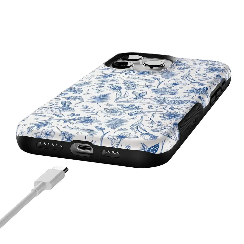 Hop & Bloom | Bunny Toile Case