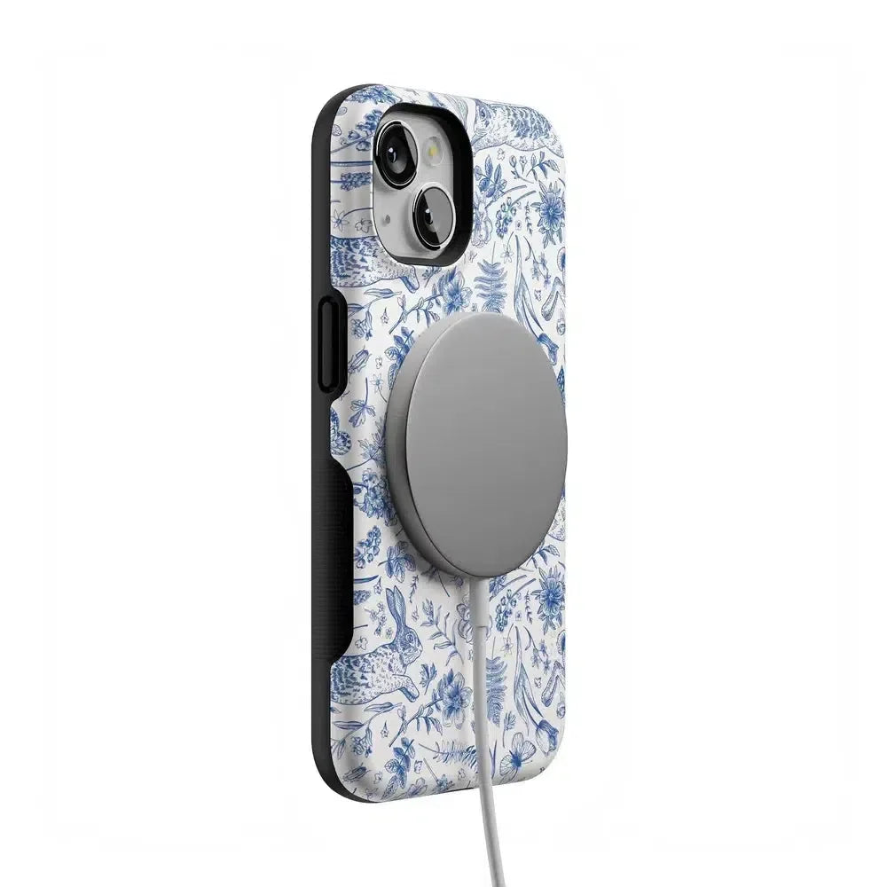 Hop & Bloom | Bunny Toile Case