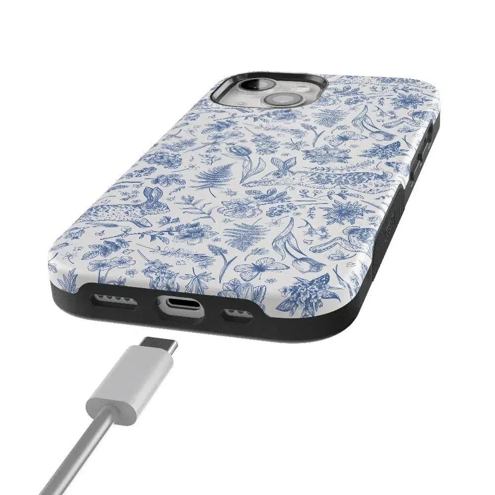 Hop & Bloom | Bunny Toile Case