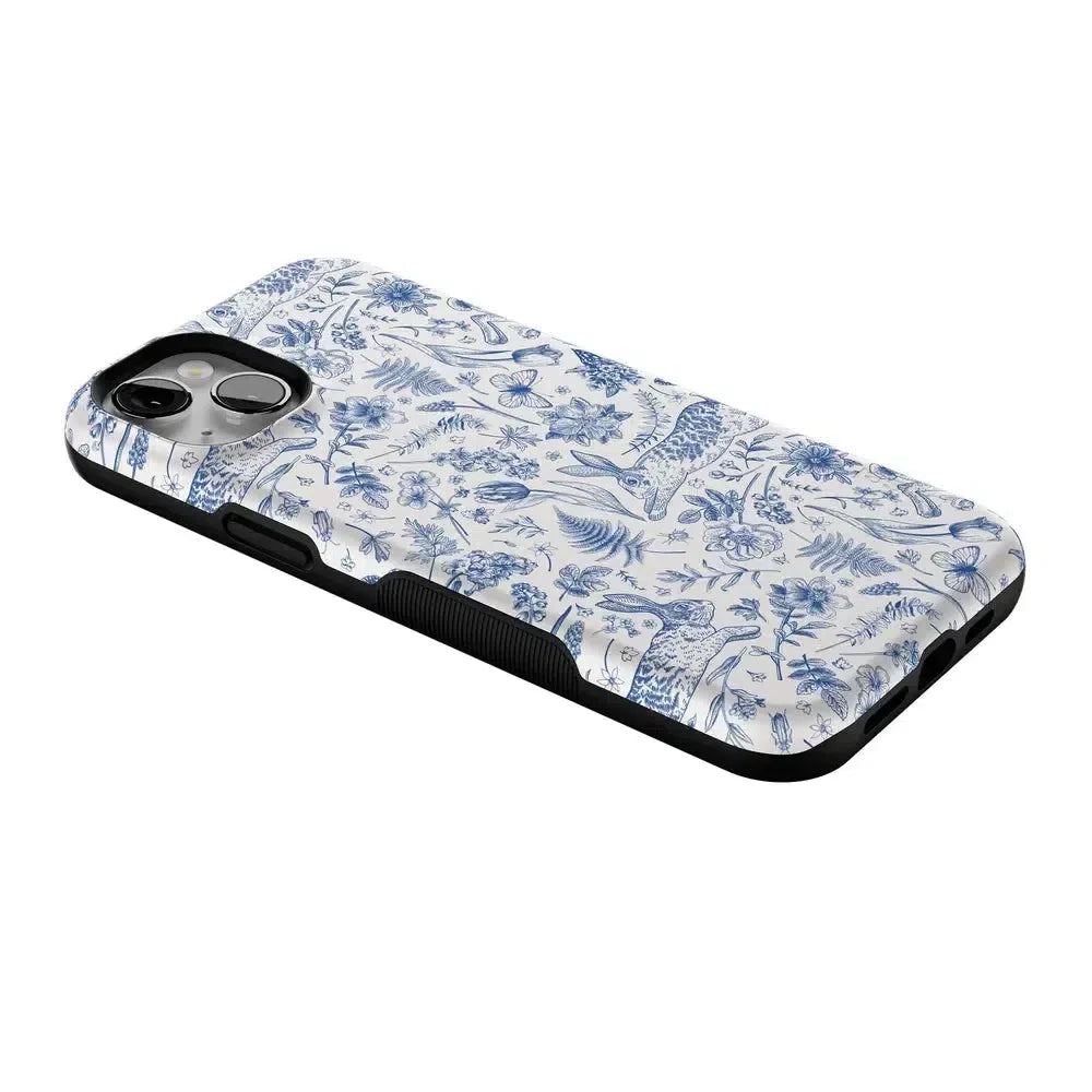 Hop & Bloom | Bunny Toile Case