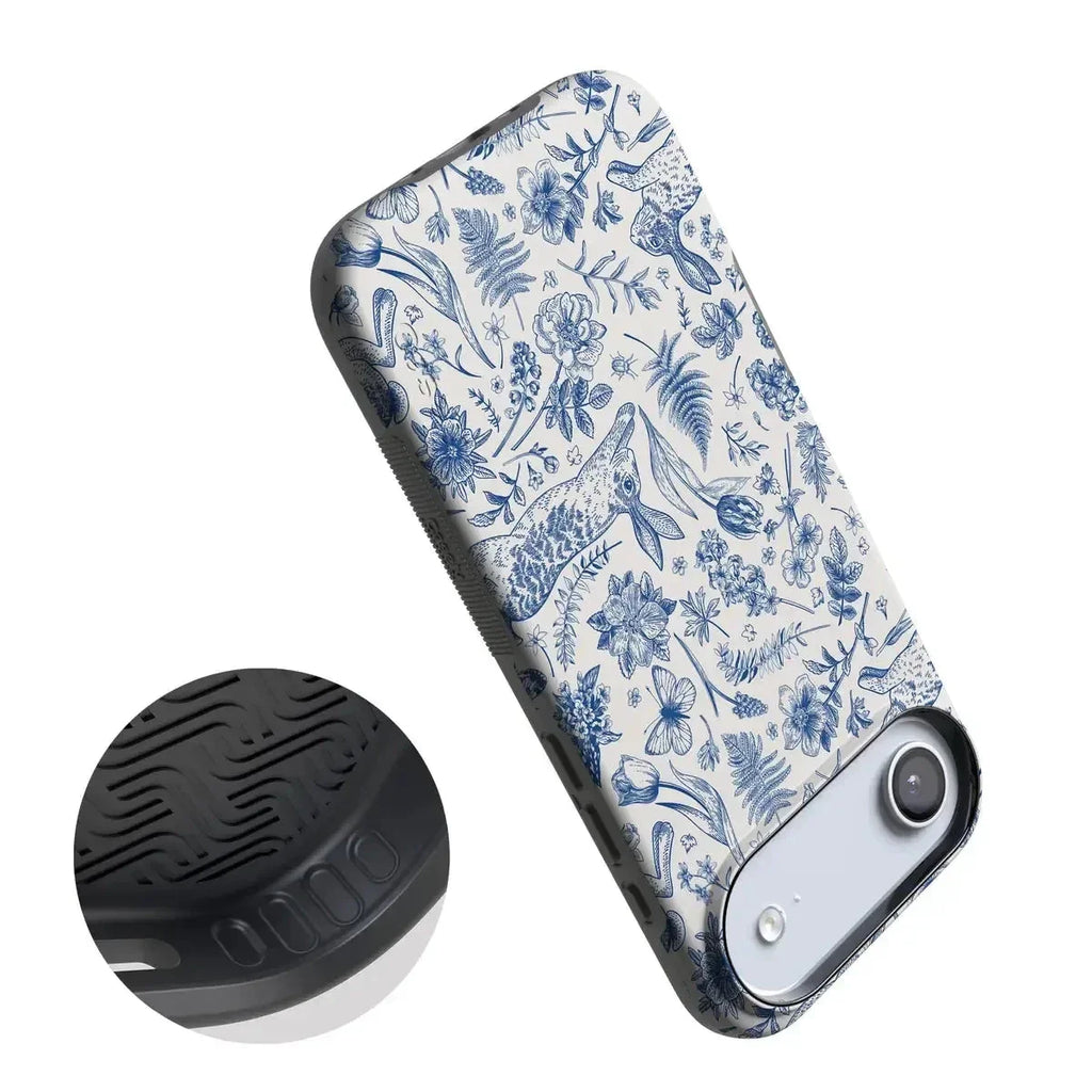Hop & Bloom | Bunny Toile Case