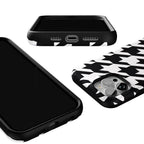 Houndstooth | High Contrast Design Case