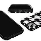 Houndstooth | High Contrast Design Case
