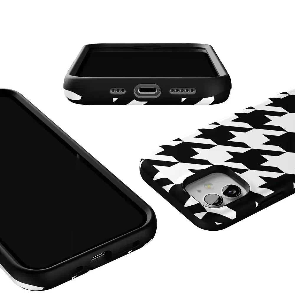 Houndstooth | High Contrast Design Case