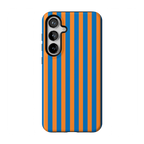 Go New York | Blue & Orange Stripes Case