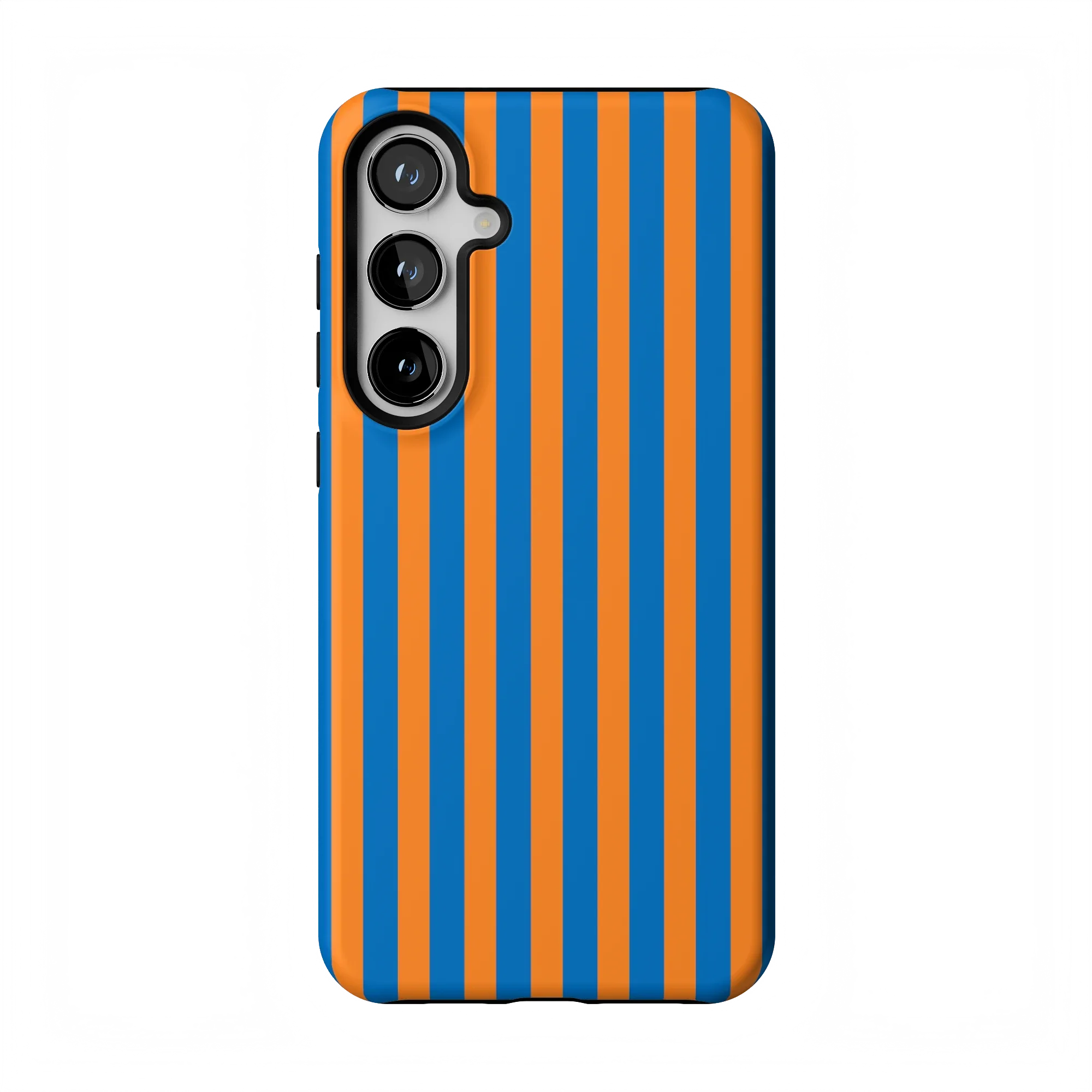 Go New York | Blue & Orange Stripes Case