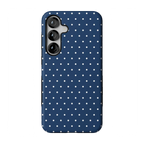 On the Dot | Navy Polka Dot Case