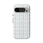 Cottage Stripe | Blue Floral Case