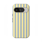 Coastline Stripes | Blue & Yellow Case