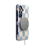 Fit Check | Light Blue Checkerboard Case