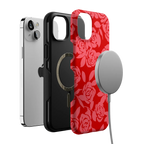 Final Rose | Red & Pink Floral Case