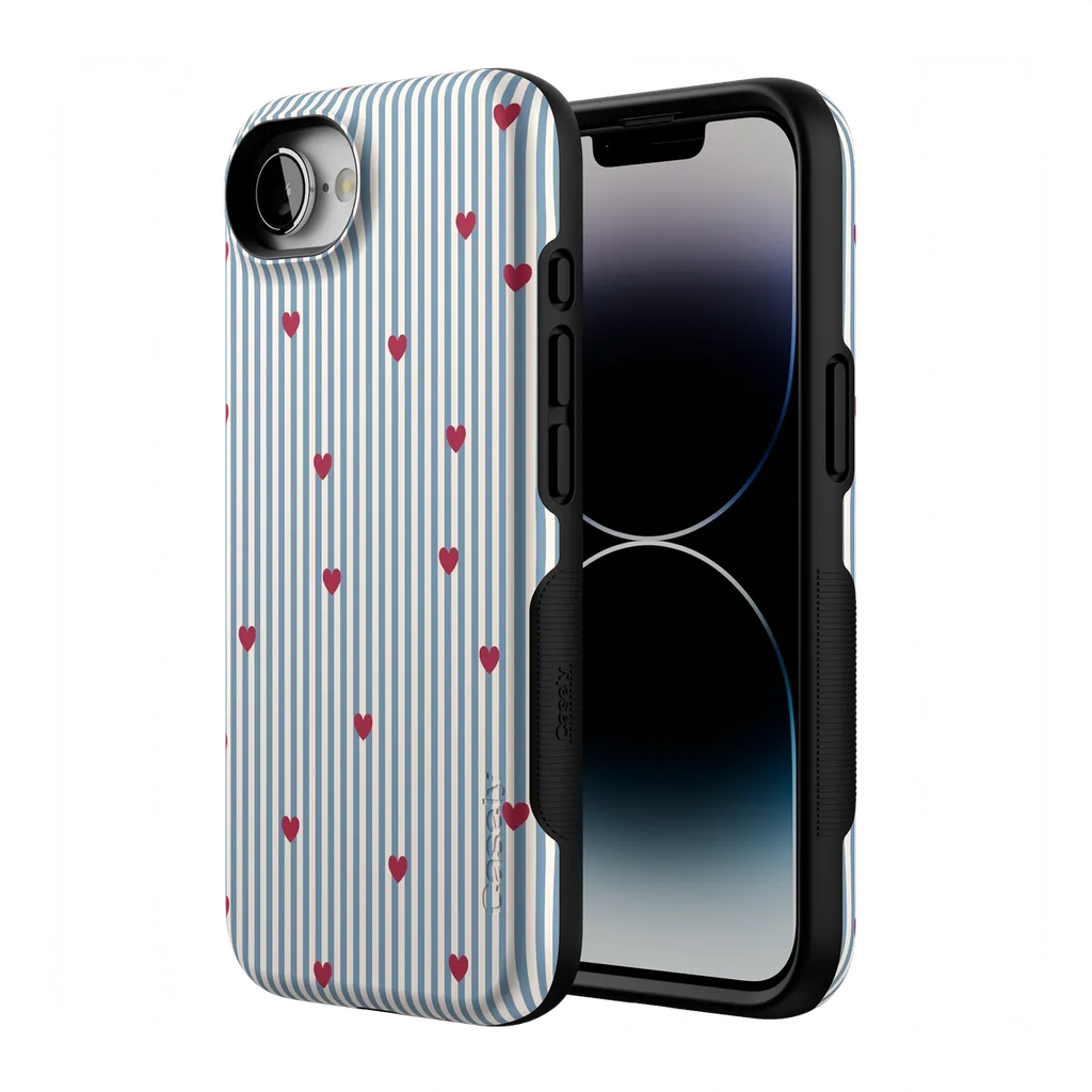 Love Lines | Blue Stripes Case