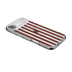 Sunday in Brooklyn | Burgundy Stripes Case