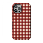 Checked Twice | Red Plaid Case