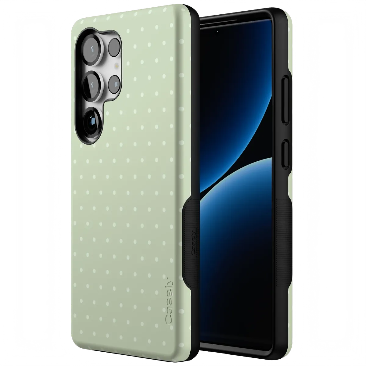On the Dot | Green Polka Dot Case
