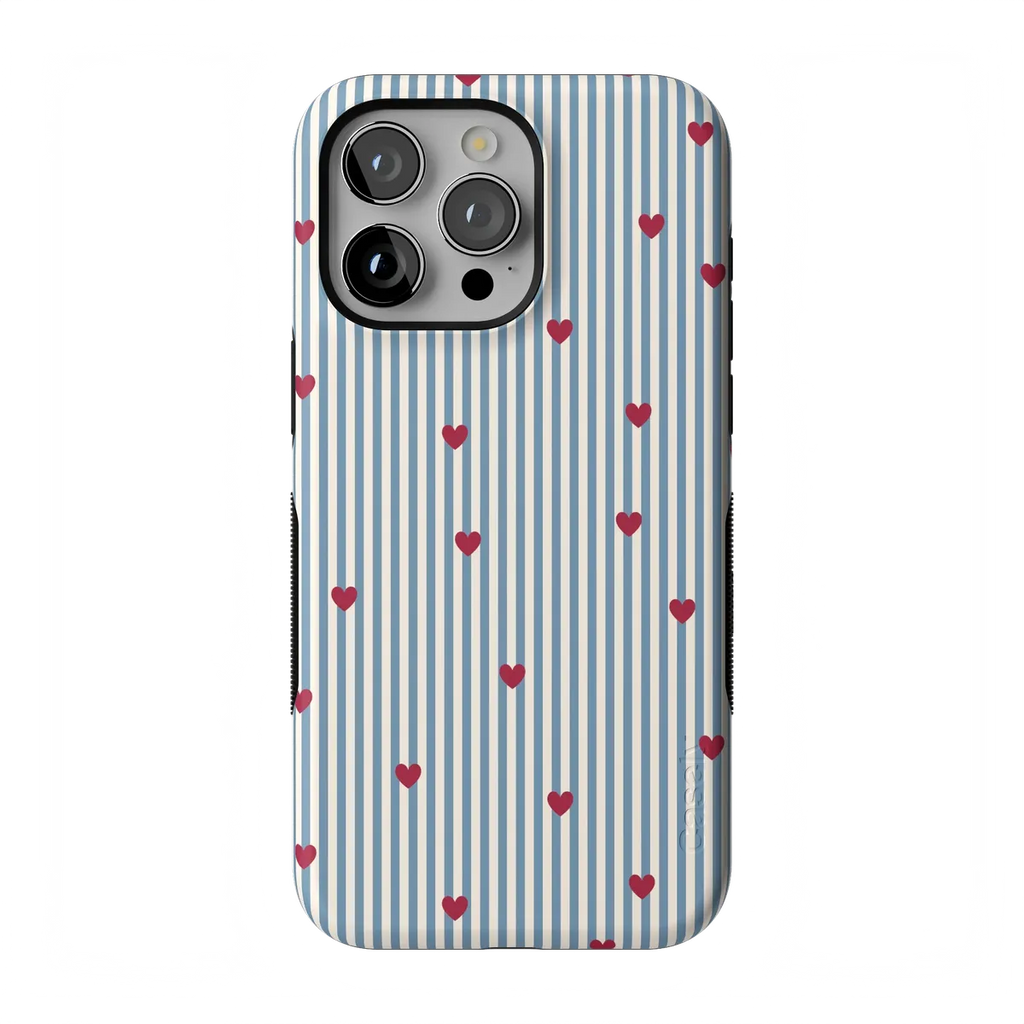 Love Lines | Blue Stripes Case