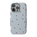 Love Lines | Blue Stripes Case