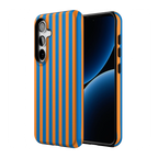 Go New York | Blue & Orange Stripes Case