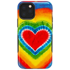 I Heart Tie Dye | Rainbow Heart Case