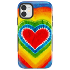 I Heart Tie Dye | Rainbow Heart Case