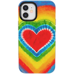 I Heart Tie Dye | Rainbow Heart Case