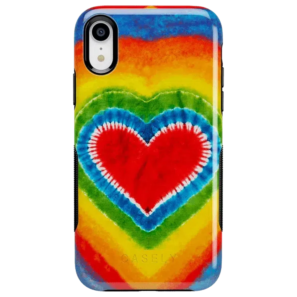 I Heart Tie Dye | Rainbow Heart Case
