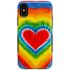 I Heart Tie Dye | Rainbow Heart Case