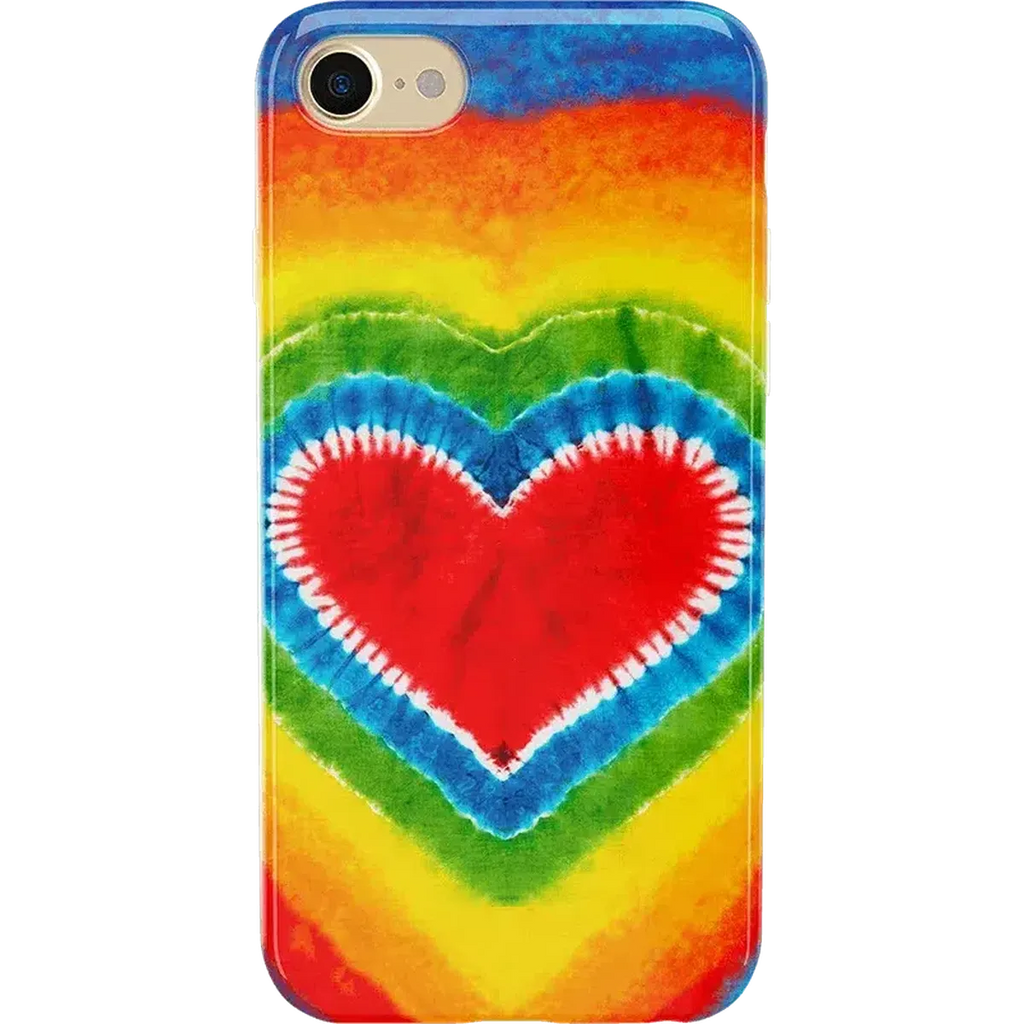 I Heart Tie Dye | Rainbow Heart Case