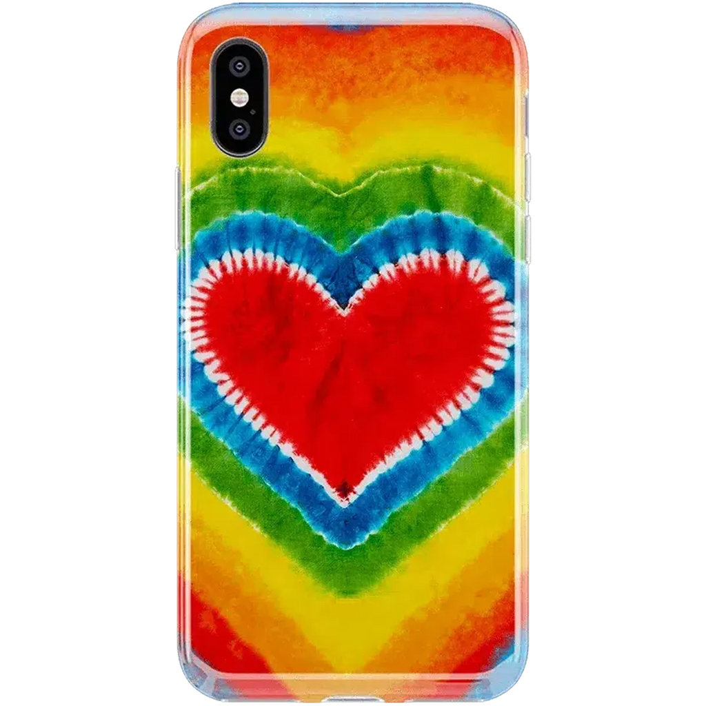 I Heart Tie Dye | Rainbow Heart Case
