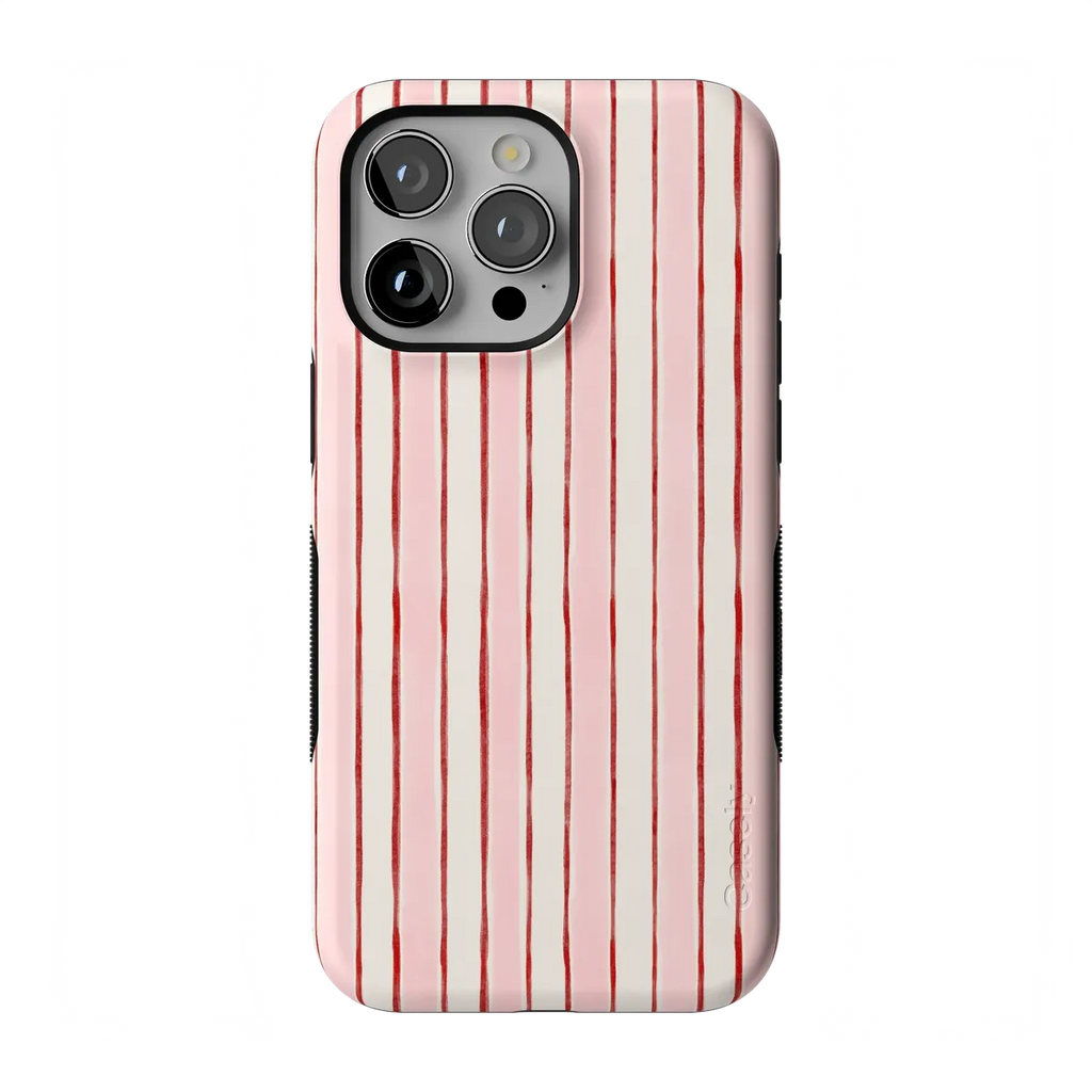 Pretty in Pastel | Blush Stripes Case