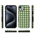 Checked Twice | Green Plaid Case