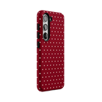 On the Dot | Maroon Polka Dot Case