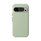 On the Dot | Green Polka Dot Case