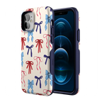 American Girlie | Red White & Blue Bows Case