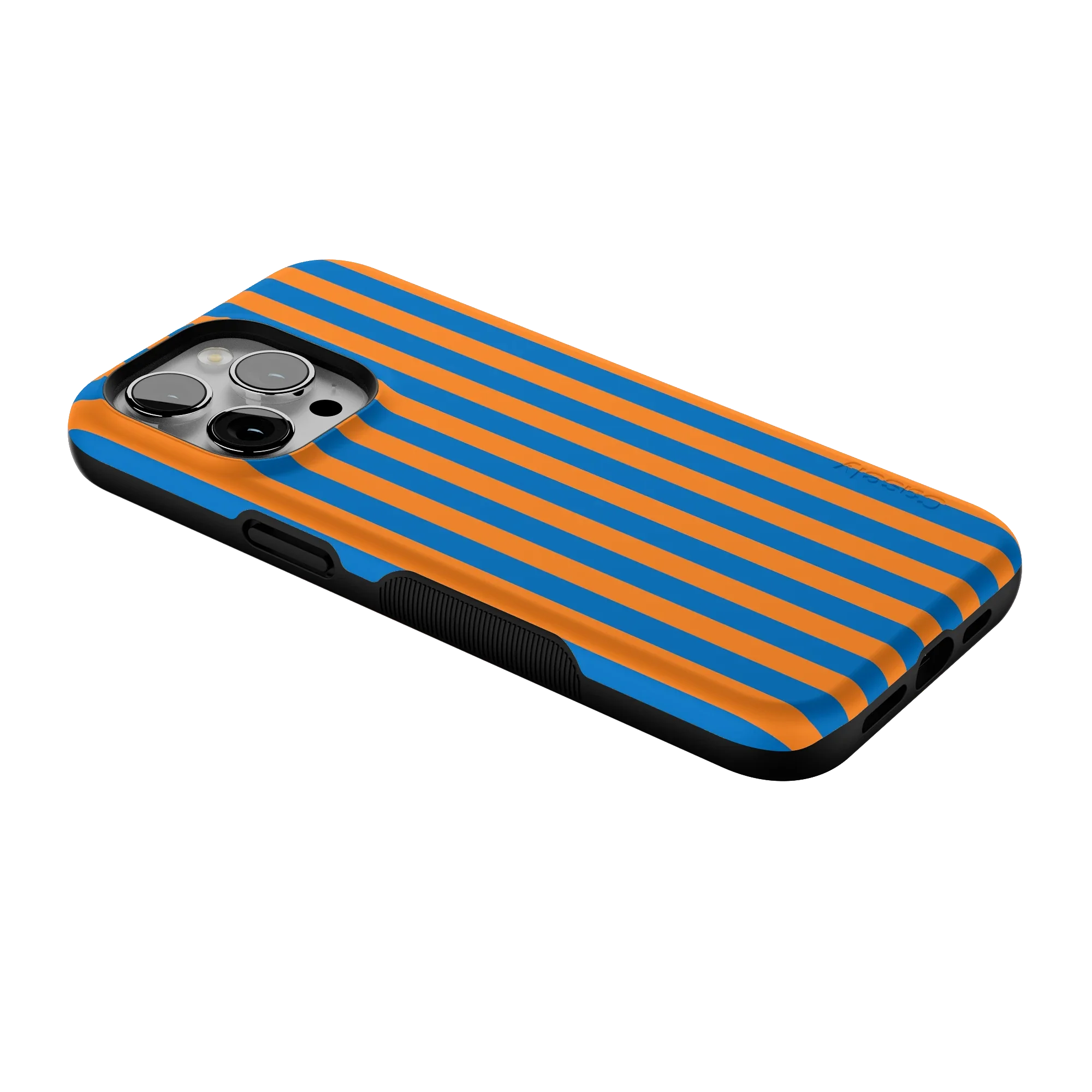 Go New York | Blue & Orange Stripes Case