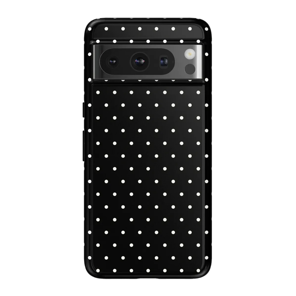 On the Dot | White Polka Dot Case