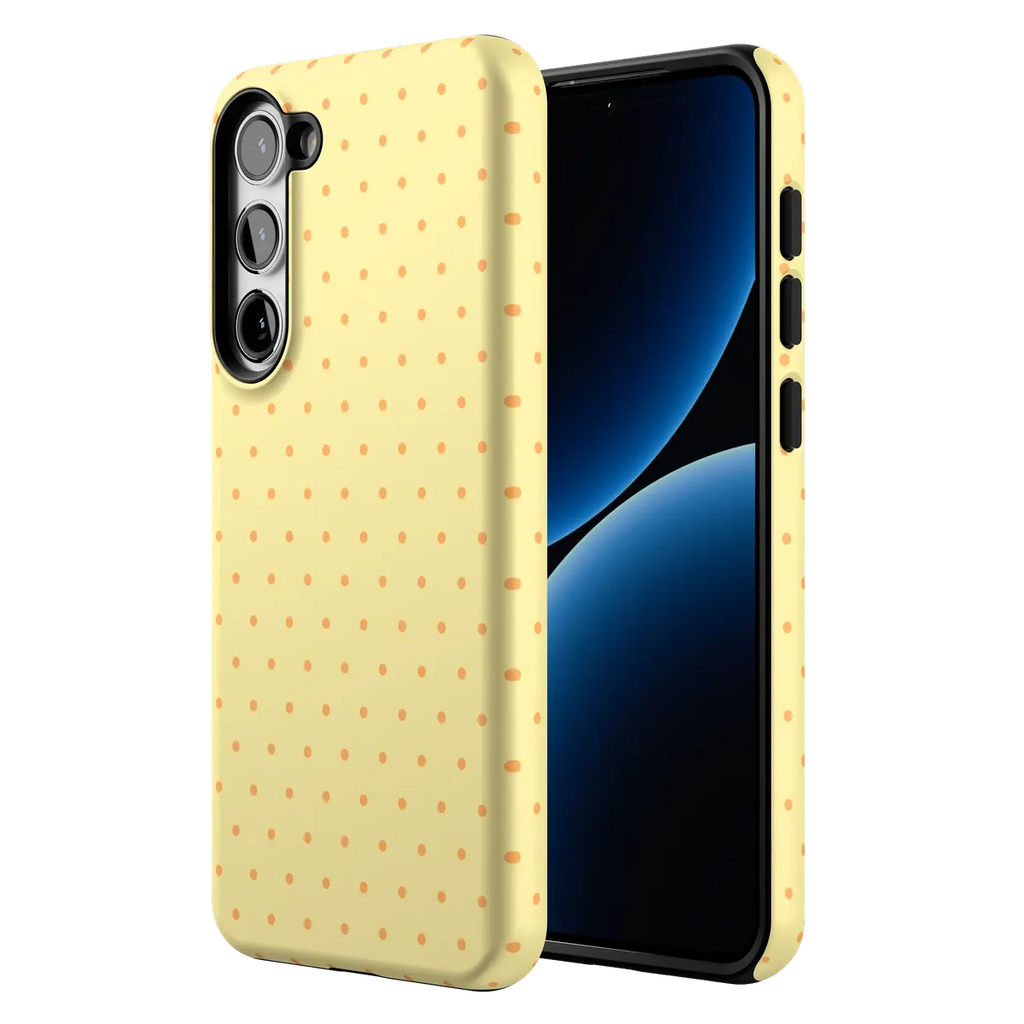 On the Dot | Yellow Polka Dot Case