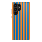 Go New York | Blue & Orange Stripes Case